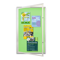 EXTREME WeatherPLUS™ Extra Large Outdoor Enclosed Poster Cases | Open Frame