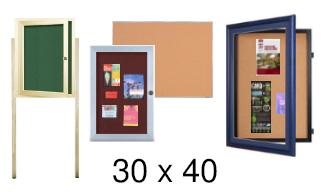 30x40 Outdoor Bulletin Boards