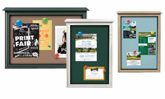 Magnetic Fabric Board Outdoor Message Centers