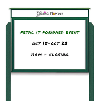 20" x 30" Viewable Area Magnetic White Dry Erase Board Outdoor Message Center with Header and Posts (Single Door)