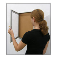 31 x 31 Outdoor Enclosed Bulletin Boards (Radius Edge)