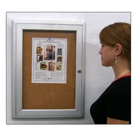 31 x 31 Outdoor Enclosed Bulletin Boards (Radius Edge)