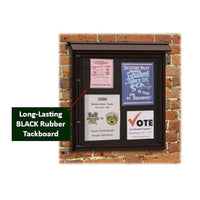 ECO-Design 41x42 Outdoor Wall Mount MEGA-SIZE Information Cork Bulletin Message Boards