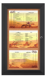 Weather Proof Restaurant Menu Displays | Weather Resistant Menu Cases