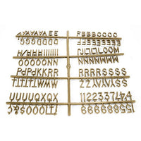 HELVETICA SPRUE SET in GOLD