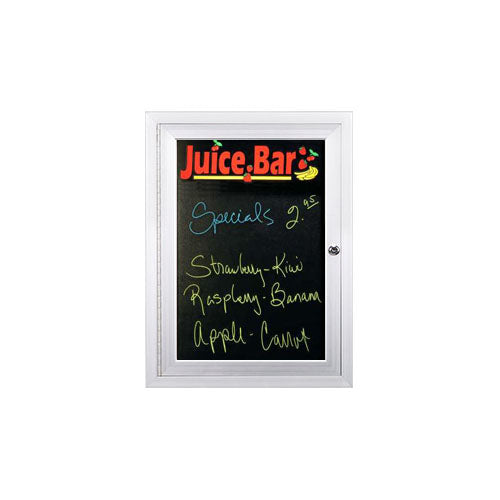 Outdoor Dry Erase Marker Board Swing Cases (Black Board)