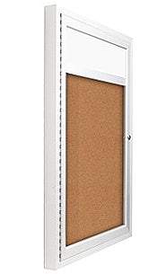 Outdoor Corkboard with Interior Lighting | Menus Display