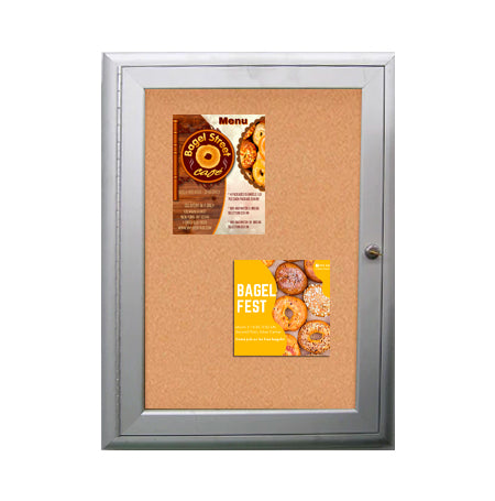 27 x 41 Outdoor Enclosed Bulletin Boards (Radius Edge)