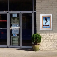 SwingCase Outdoor Enclosed Poster Display Case  27 x 39 | Single Locking Door in Four Metal Cabinet Finishes