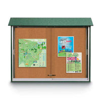 48x36 Outdoor Message Center Wall Mount